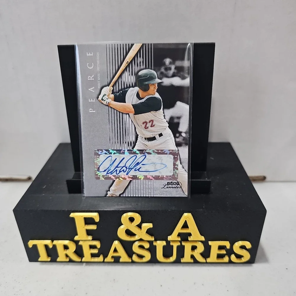 2007 Steve Pearce Silver Auto RC #JL07-22 97/100 Boston Red Sox